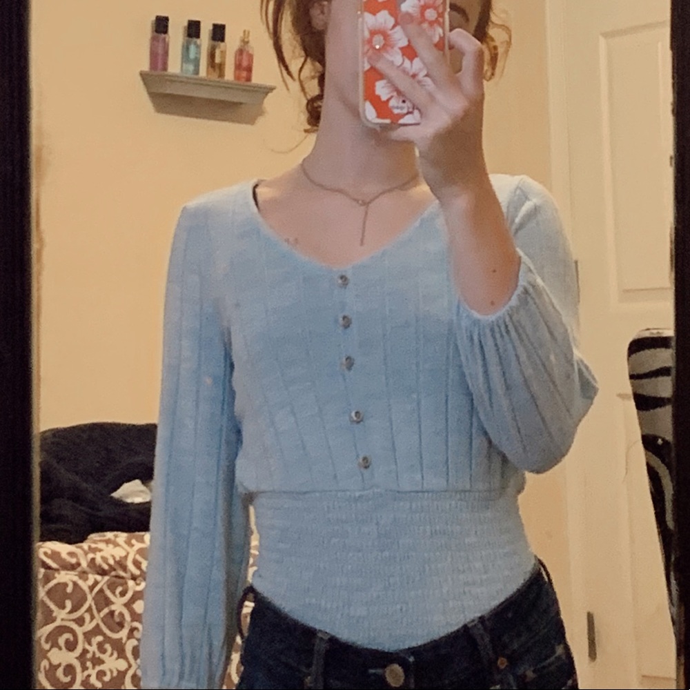 Blue blouse